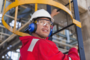 Safety ear protection for hearing loss in the workplace